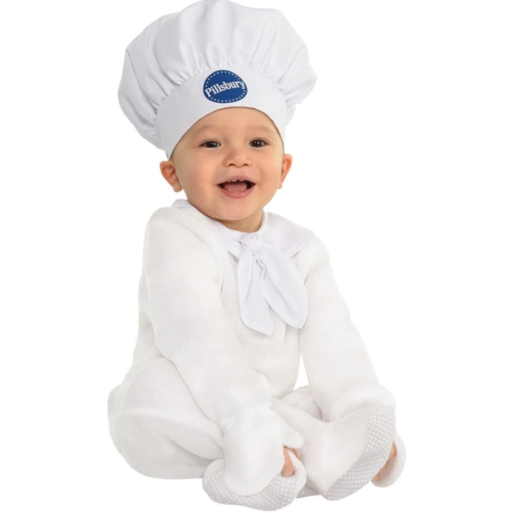 Pillsbury doughboy baby costume in original packaging
